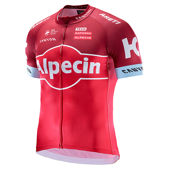 Abbigliamento Katusha Alpecin 2017 Manica Corta e Pantaloncino Con Bretelle rosso - Clicca l'immagine per chiudere